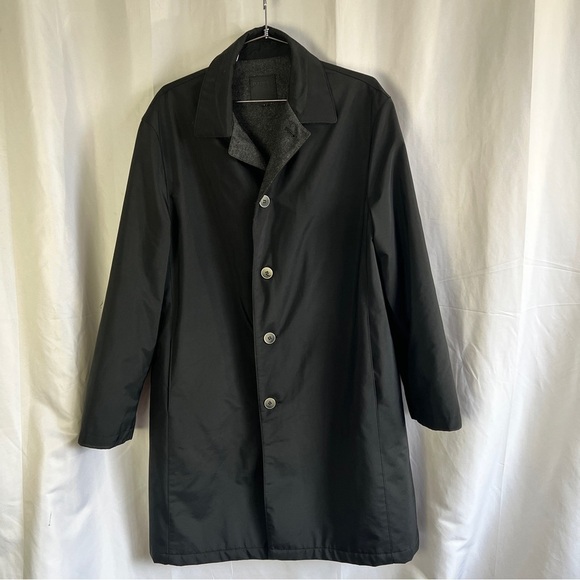RADLEY BLACK COAT MEN WOOL  LINING POLYESTER SHELL MEN SIZE 38 - Picture 3 of 15